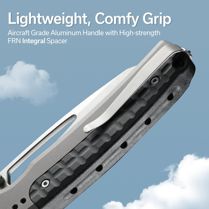 CIVIVI Sentinel Strike Flipper K110钢 铝+FRN手柄 C22025B-2 灰色 730