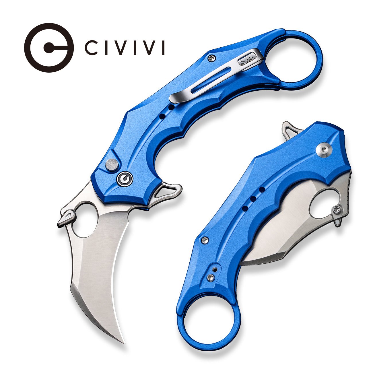 CIVIVI Incisor II Nitro-V钢 铝柄 C16016B-2 蓝色 1022