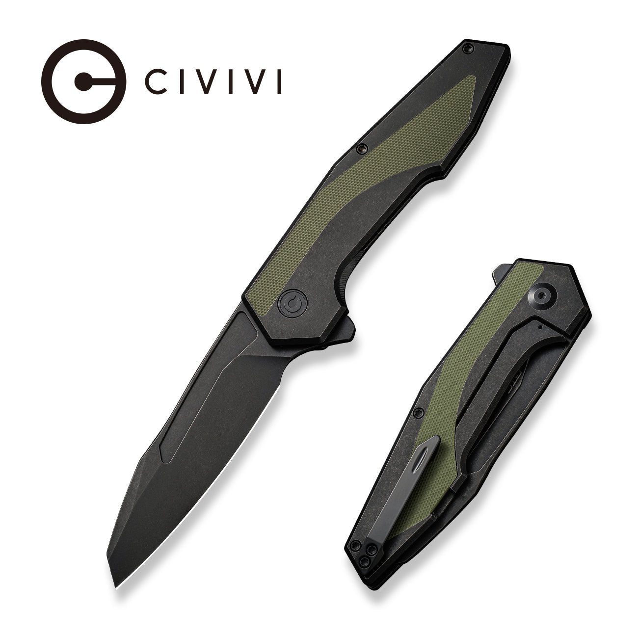 CIVIVI Hypersonic 14C28N钢 G10 手柄 C22011-1 军绿色 767