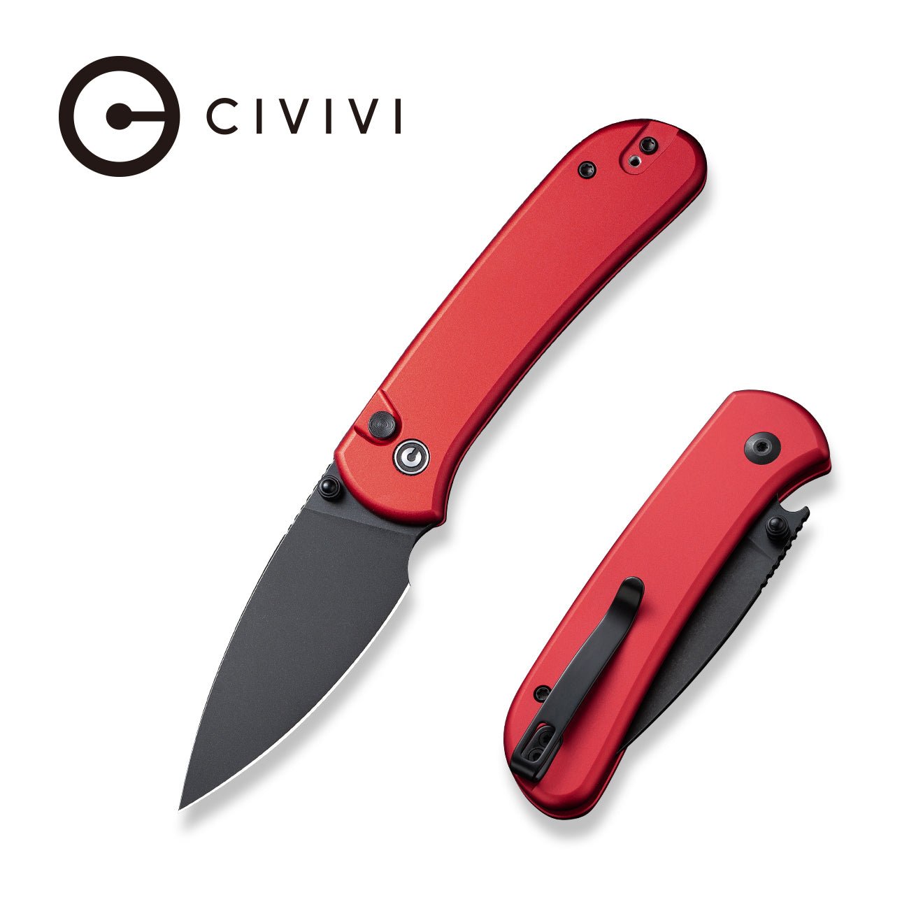 CIVIVI Qubit 14C28N钢 铝柄 C22030E-2 红色 575