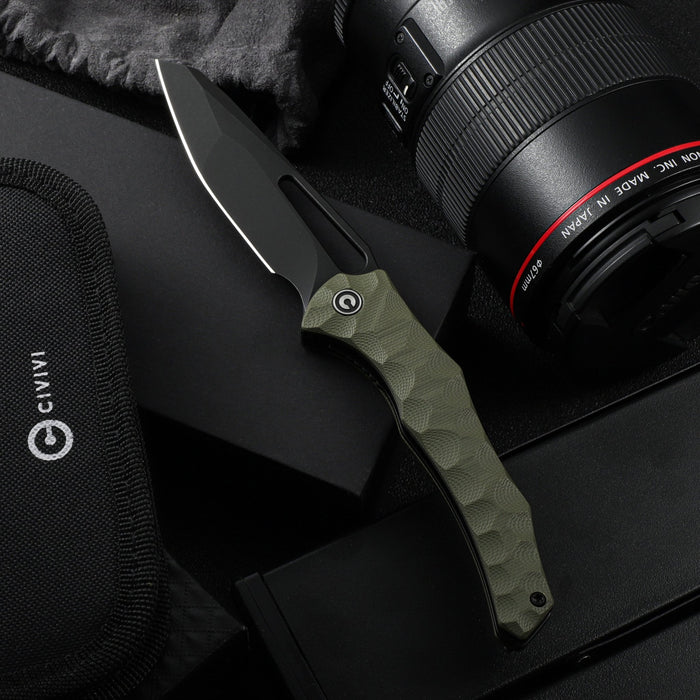 CIVIVI Spiny Dogfish 14C28N钢 G10柄 C22006-3 军绿色 502