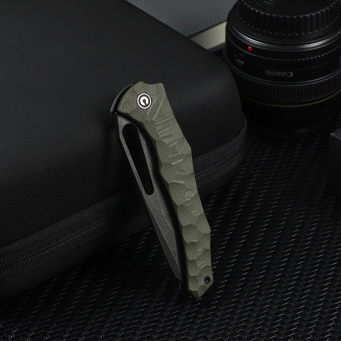 CIVIVI Spiny Dogfish 14C28N钢 G10柄 C22006-3 军绿色 502
