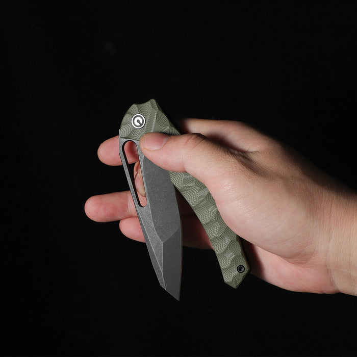 CIVIVI Spiny Dogfish 14C28N钢 G10柄 C22006-3 军绿色 502