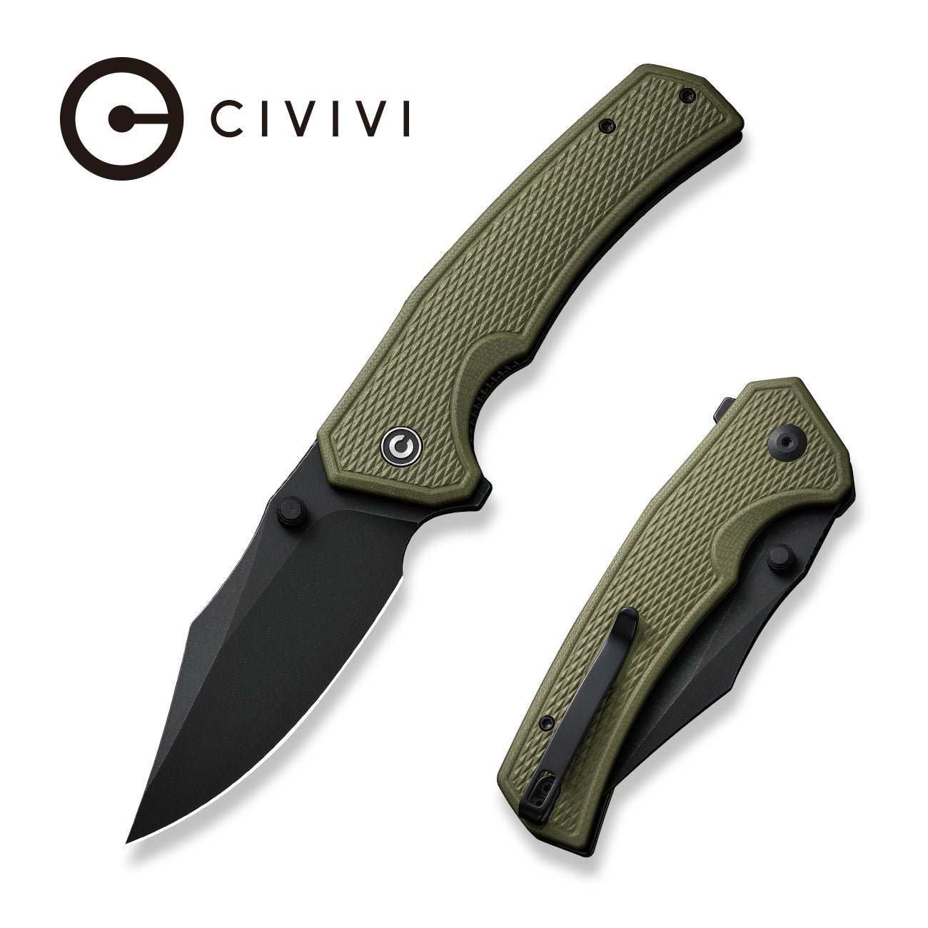 CIVIVI Vexillum Nitro-V钢 G10柄 C23003D-2 军绿色