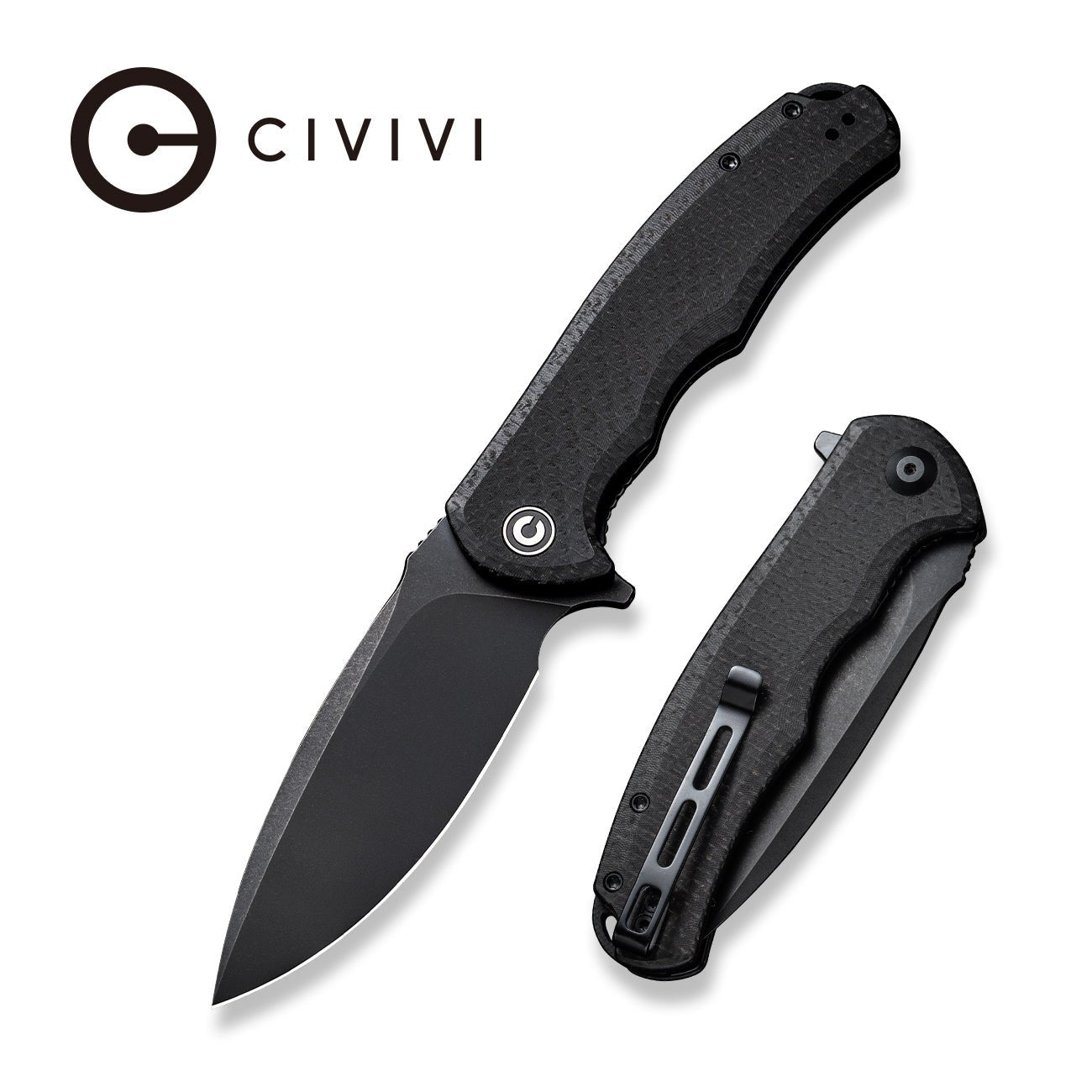 CIVIVI Praxis  9Cr18MoV钢 米卡塔柄 C803G 黑色 402