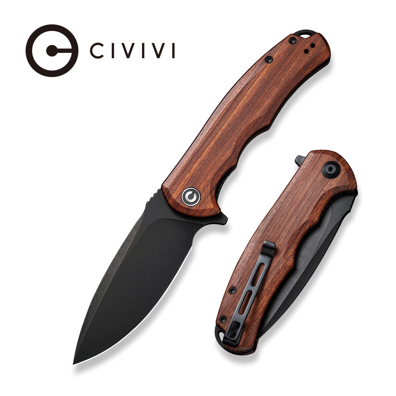 CIVIVI Praxis 9Cr18MoV钢 木柄 C803H 木色 402