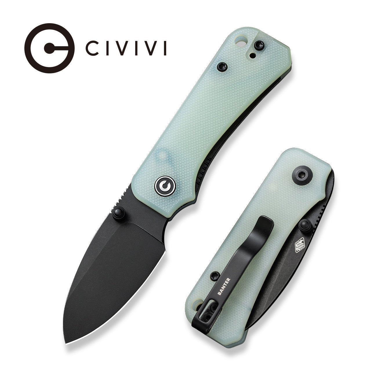 CIVIVI Baby Banter Nitro-V钢 G10柄 C19068S-8 玉色 511