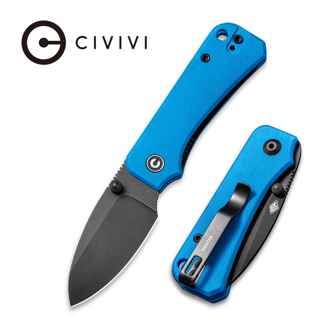 CIVIVI Baby Banter Nitro-V钢 G10柄 C19068S-3 蓝色 511