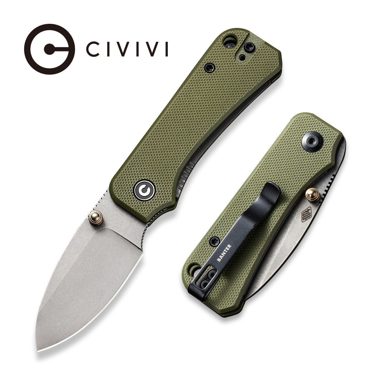 CIVIVI Baby Banter Nitro-V钢 G10柄 C19068S-5 军绿色 511