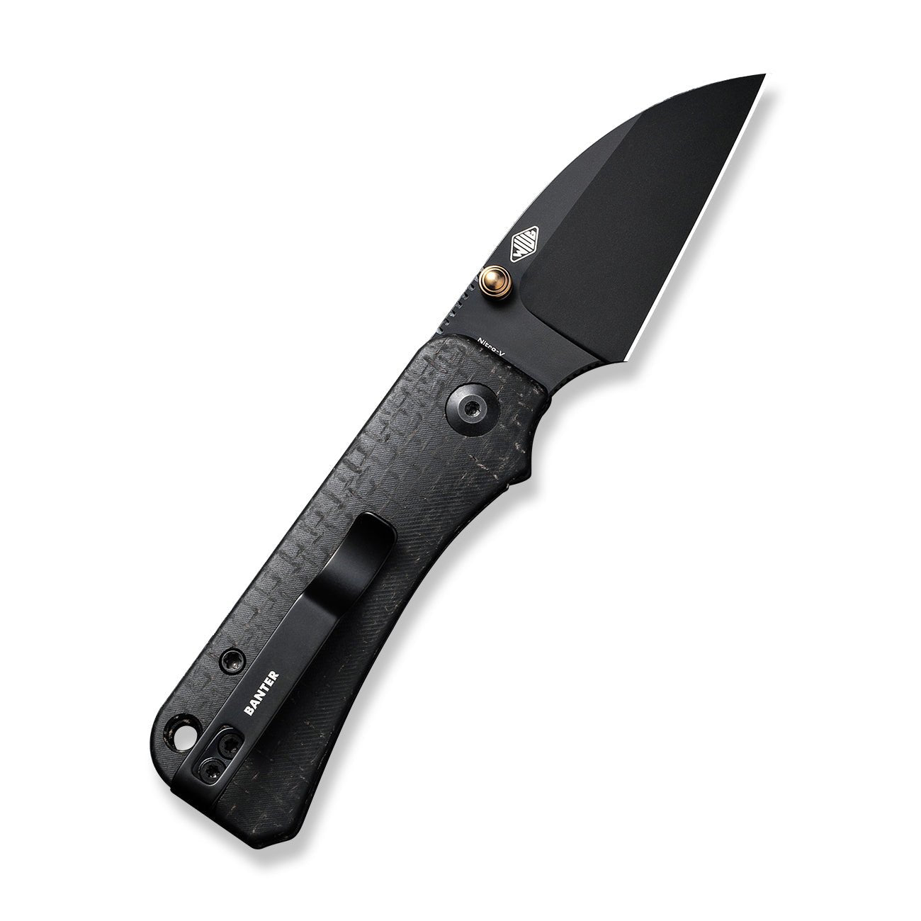 Baby Banter Wharncliffe Nitro-V钢 米卡塔柄 C19068SC-1 黑色 540