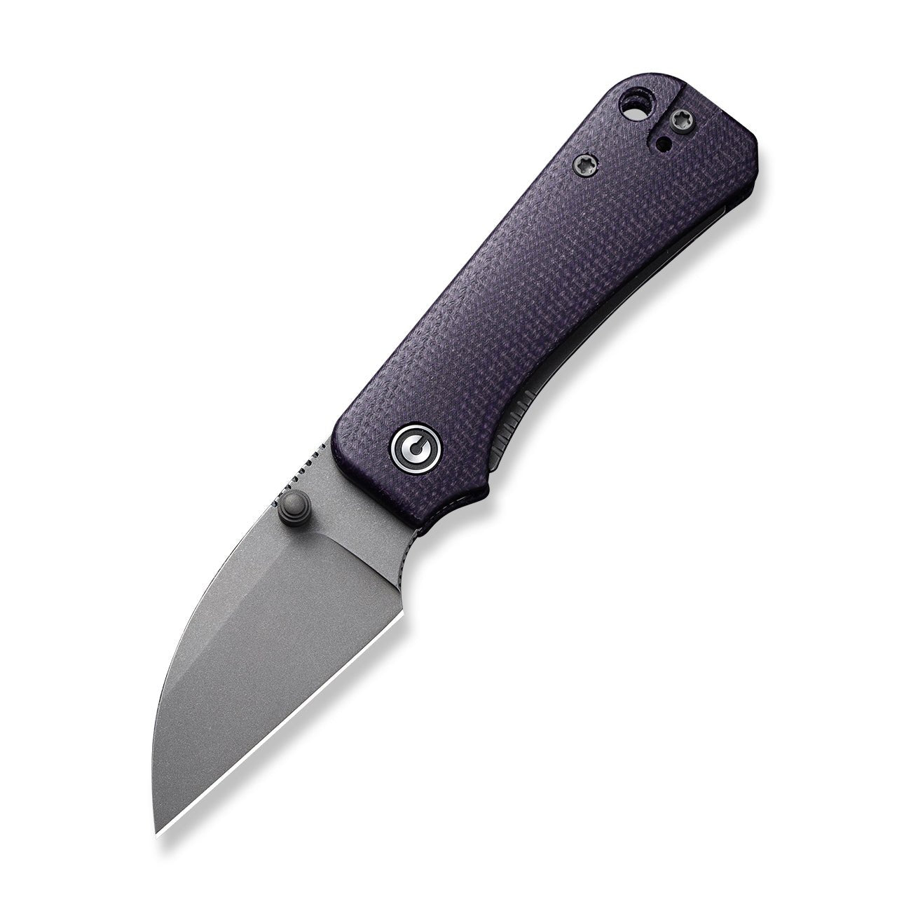 CIVIVI Baby Banter Wharncliffe Nitro-V钢 米卡塔柄 C19068SC-2 紫色 540
