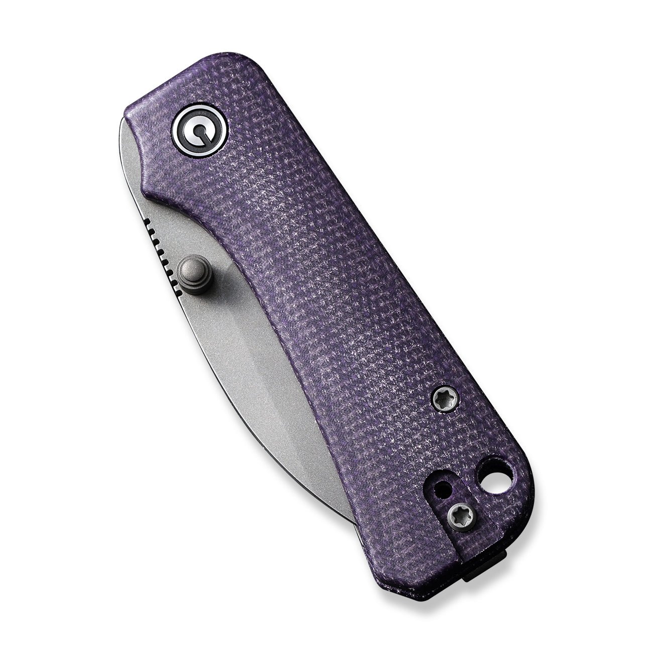 CIVIVI Baby Banter Wharncliffe Nitro-V钢 米卡塔柄 C19068SC-2 紫色 540