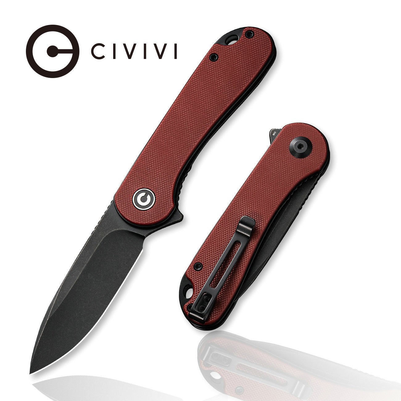 CIVIVI Elementum D2钢 G10柄 C907A-1 红色 431