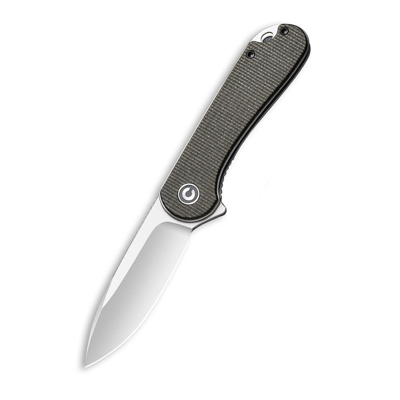 CIVIVI Elementum D2钢 米卡塔柄 C907T 绿色 451