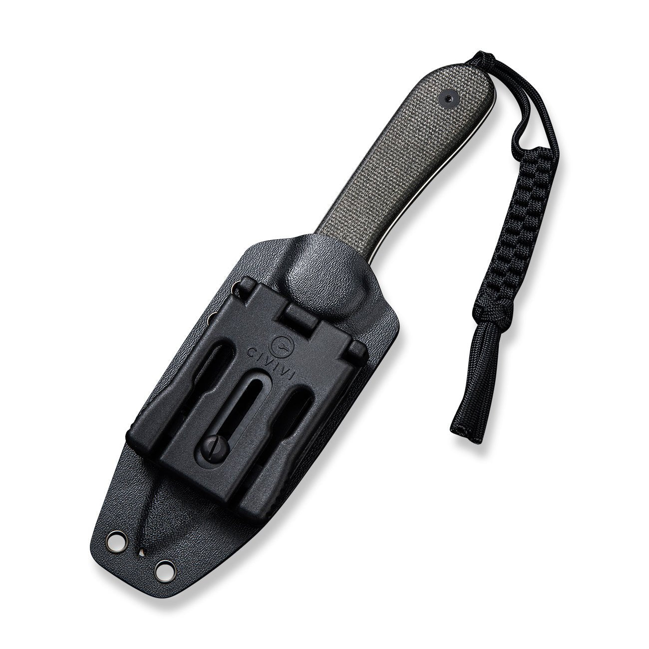CIVIVI Elementum Fixed Blade D2钢 米卡塔柄 C2105B 黑色 657