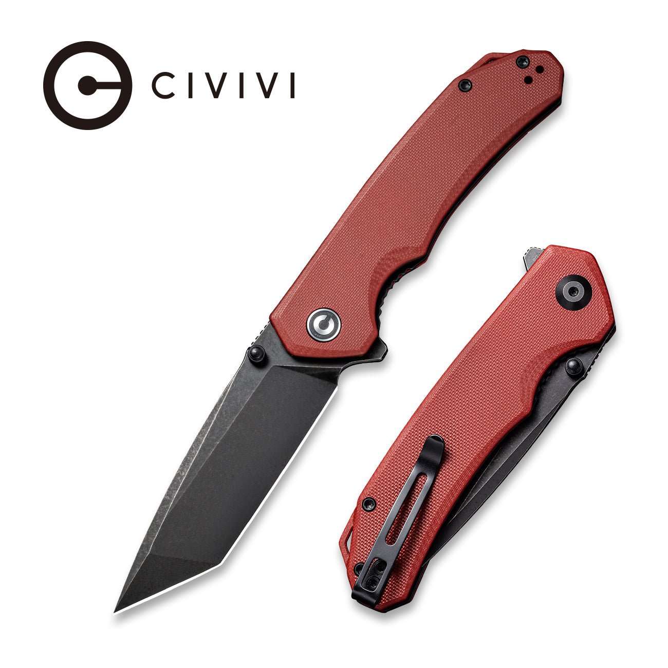 CIVIVI Brazen D2钢 G10柄 C2023B 红色 423