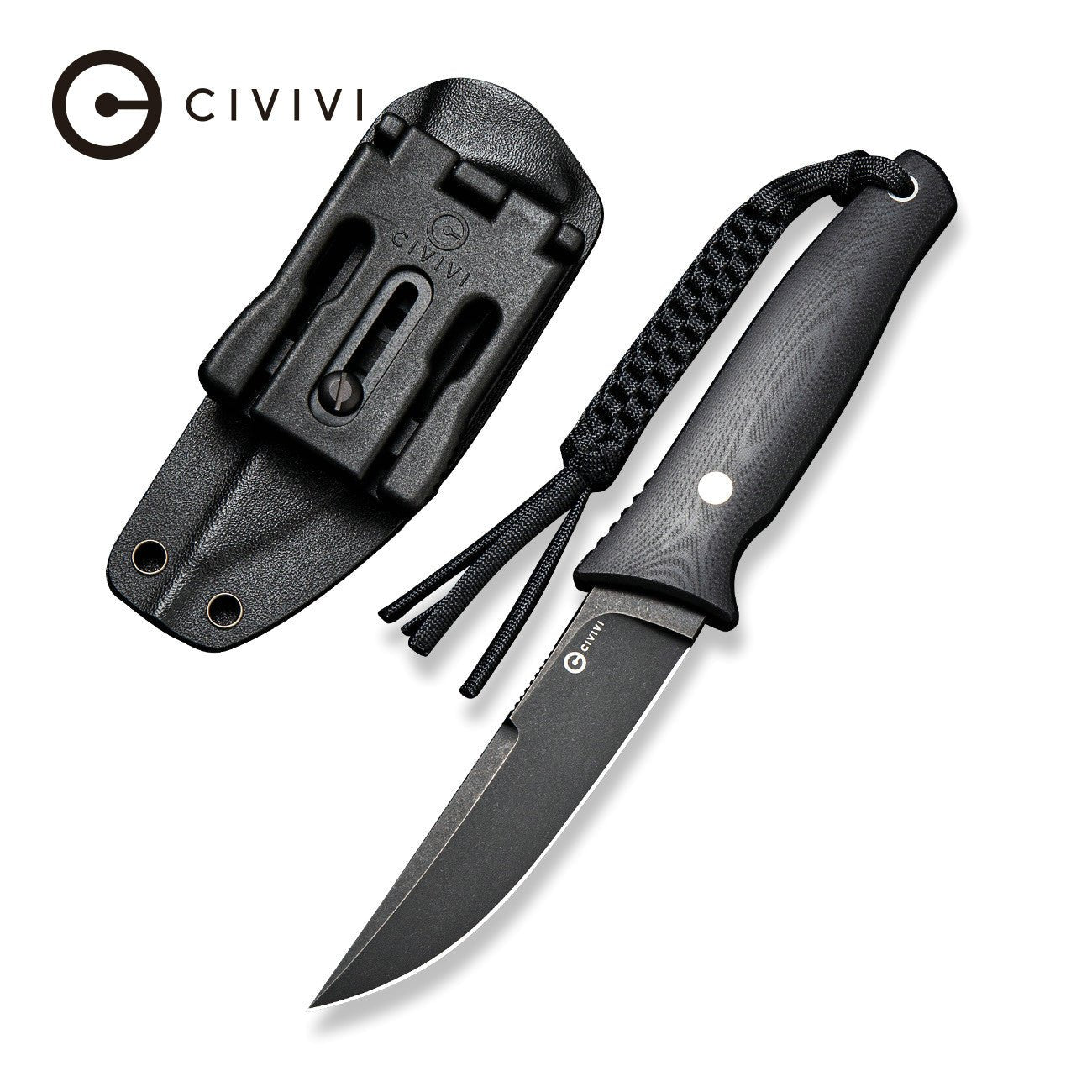 CIVIVI Tamashii D2钢 G10柄 C19046-3 黑色 571