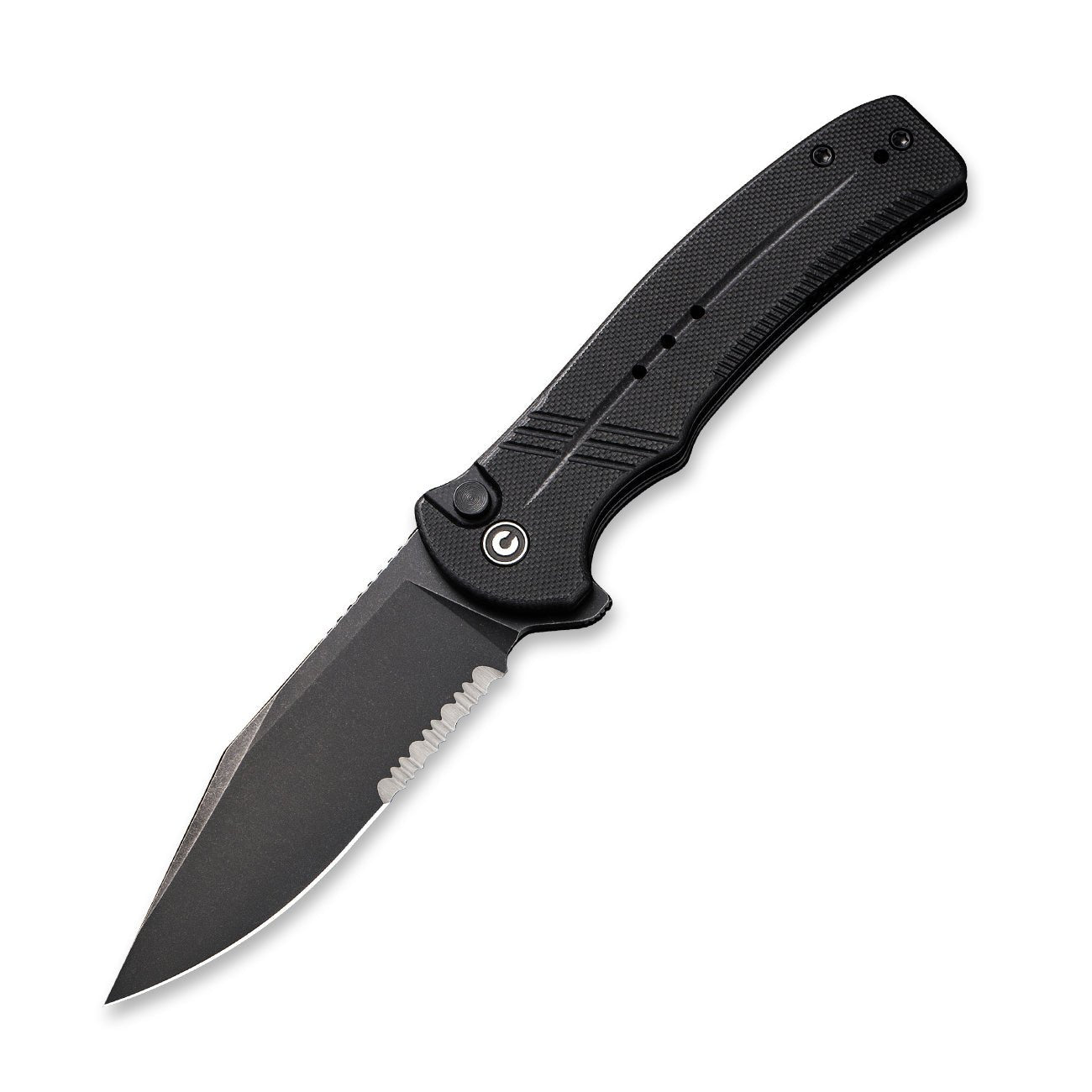 CIVIVI Cogent Button Lock 14C28N钢 G10柄 C20038E-1 黑色 597