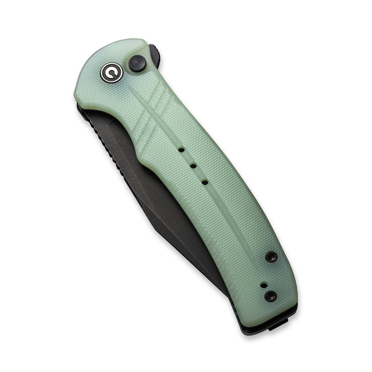 CIVIVI Cogent Button Lock 14C28N钢 G10柄 C20038E-3 玉色 597