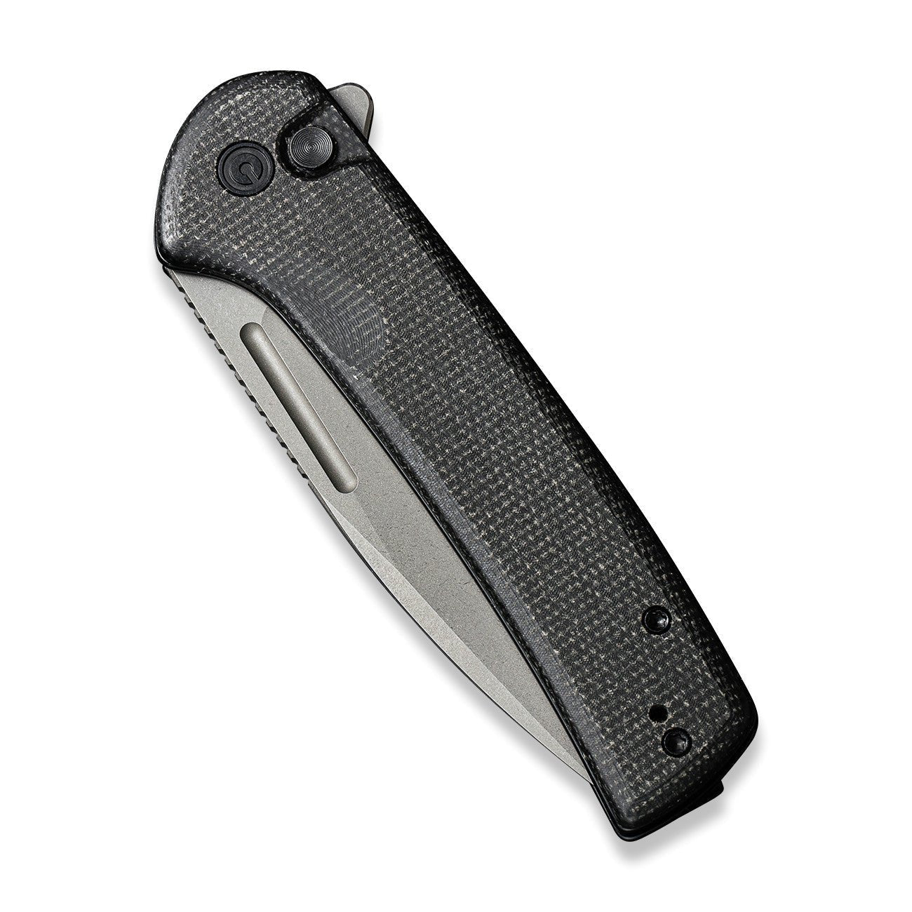 CIVIVI Conspirator Button Lock Nitro-V钢 米卡塔柄 C21006-1 黑色 686
