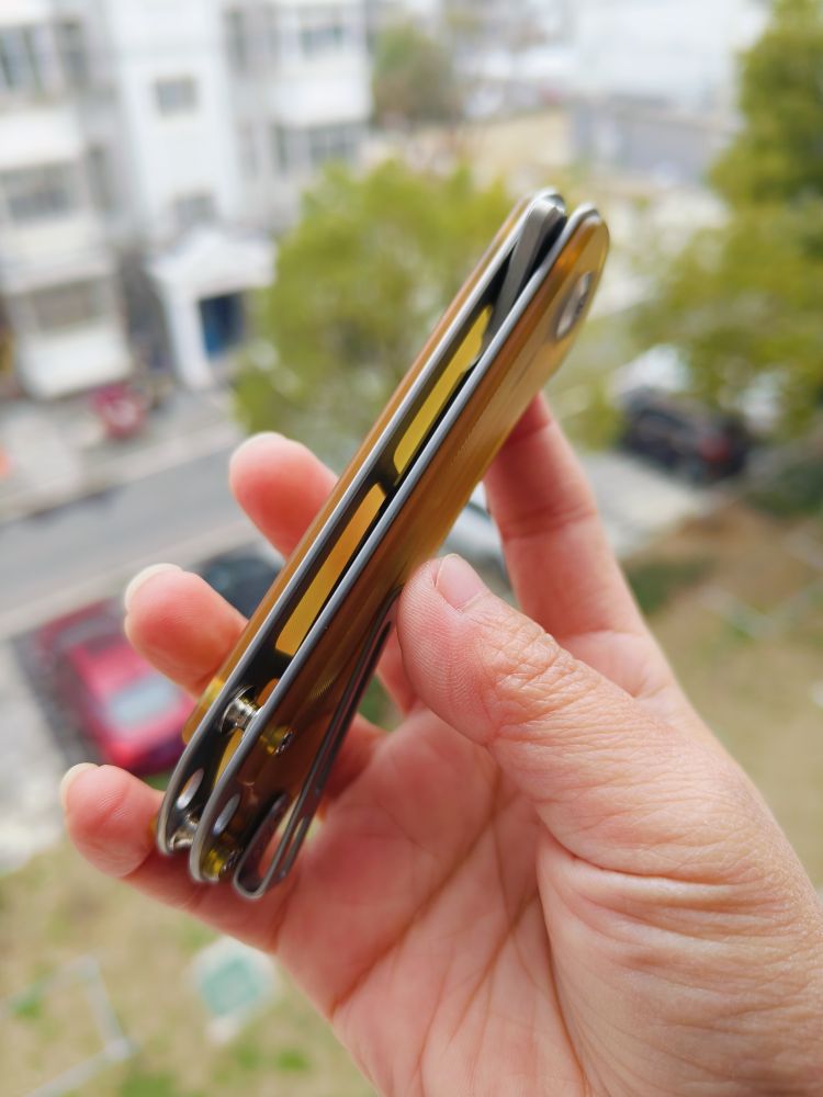 🔥 CIVIVI Elementum D2钢 Ultem柄 C907A-4 琥珀色 526