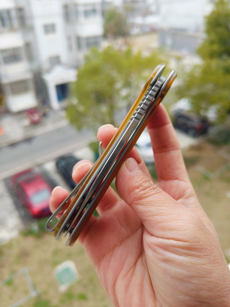 🔥 CIVIVI Elementum D2钢 Ultem柄 C907A-4 琥珀色 526