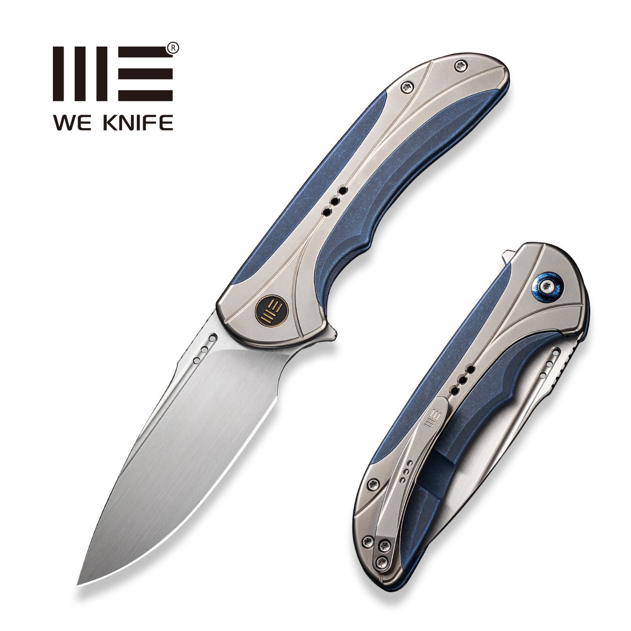 WEKNIFE Equivik CPM-20CV钢 钛柄 WE23020-3 2482