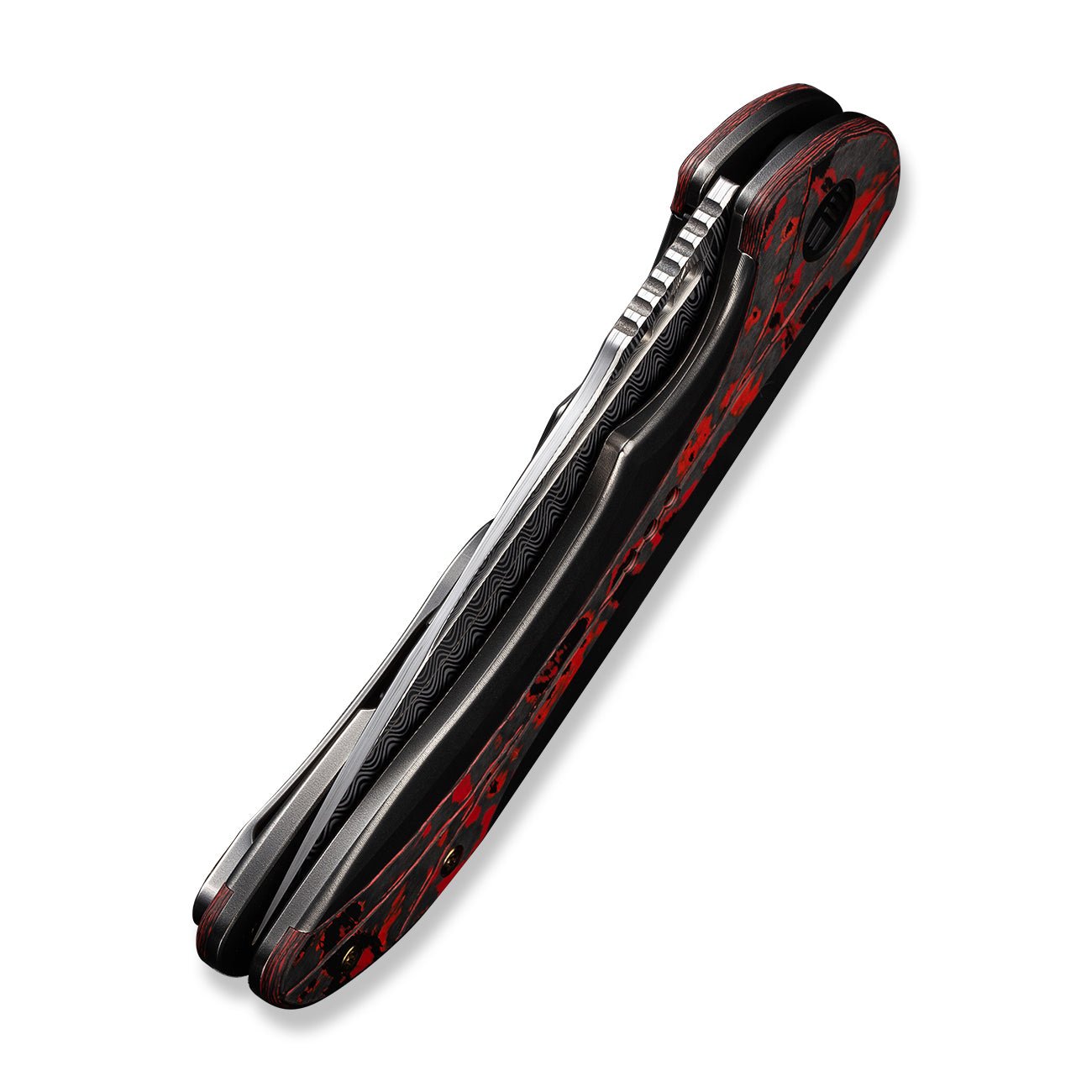 WEKNIFE Equivik 大马士革钢 钛+碳纤维柄 WE23020-DS1 5066