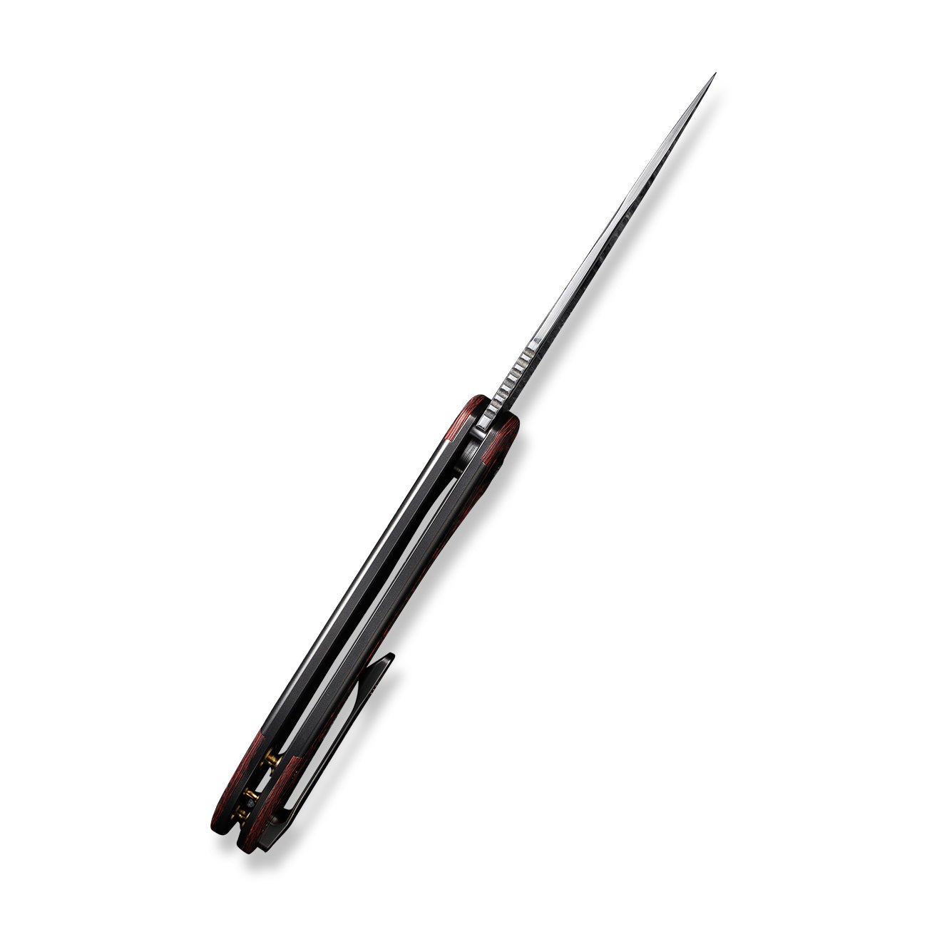 WEKNIFE Equivik 大马士革钢 钛+碳纤维柄 WE23020-DS1 5066