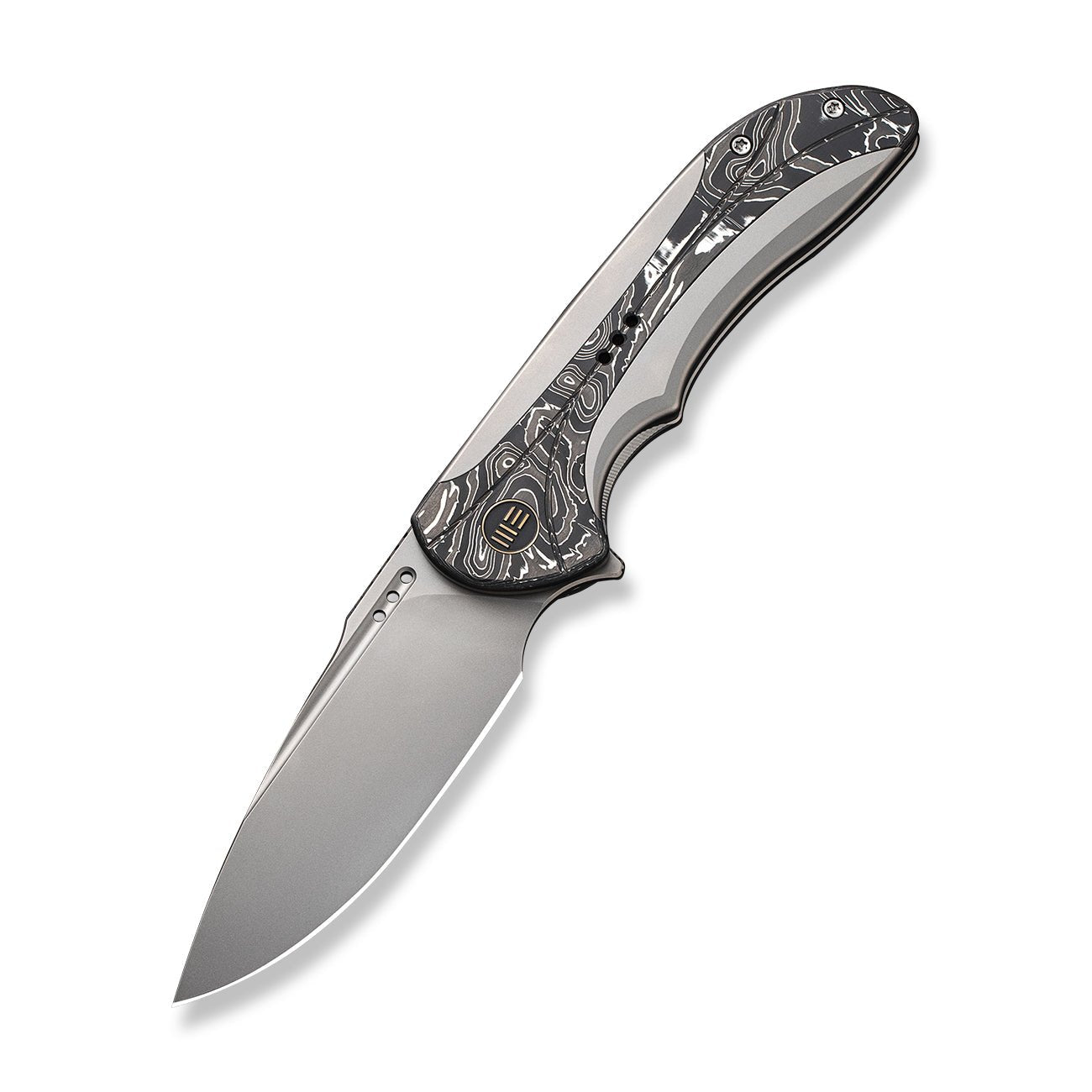 WEKNIFE Equivik CPM-20CV钢 钛+碳纤维柄 WE23020-1 2146