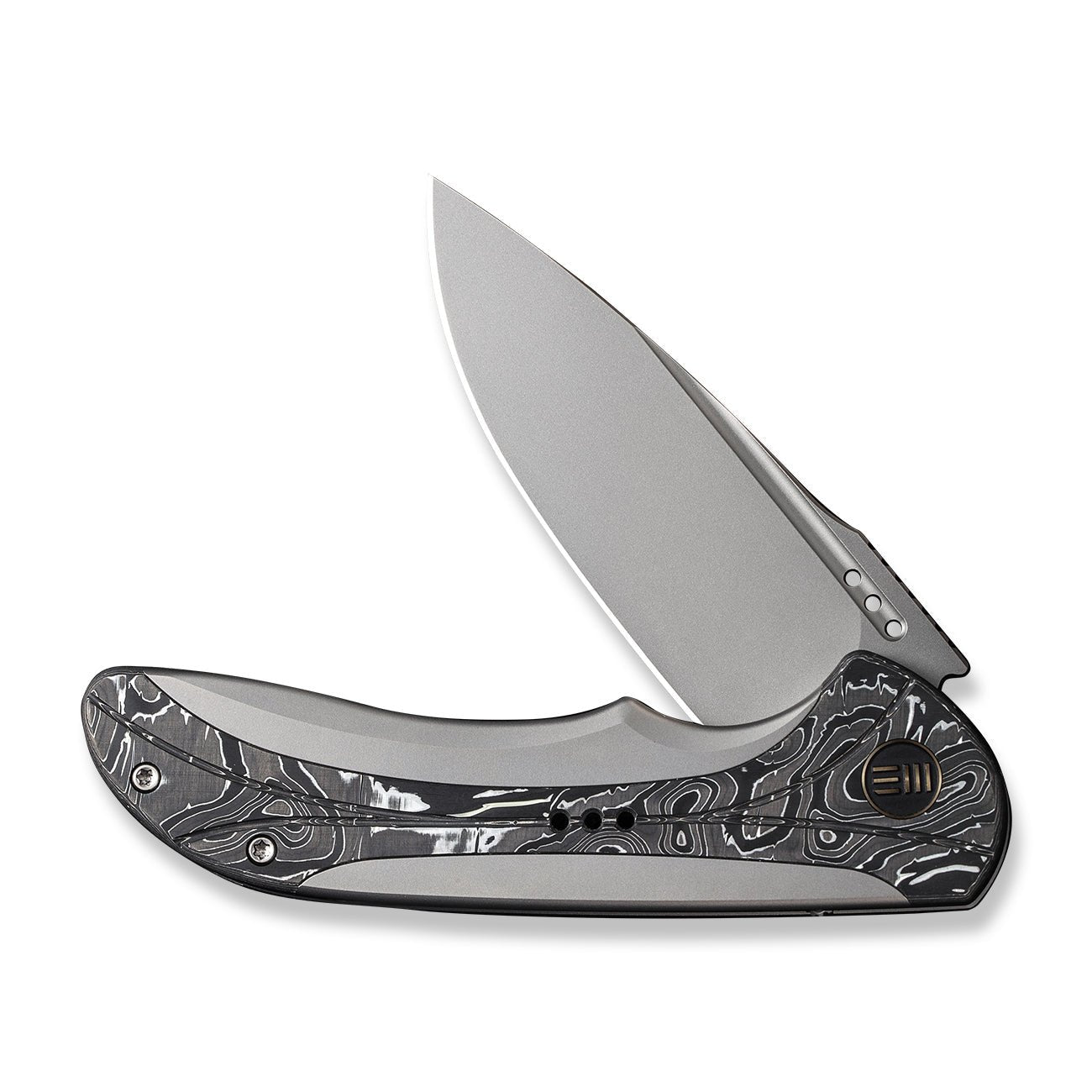 WEKNIFE Equivik CPM-20CV钢 钛+碳纤维柄 WE23020-1 2146