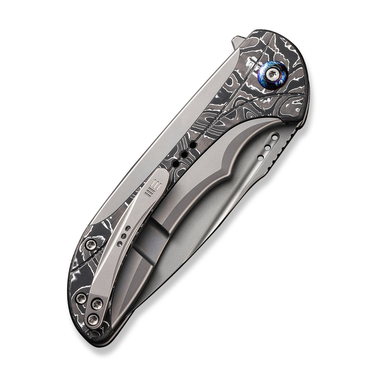 WEKNIFE Equivik CPM-20CV钢 钛+碳纤维柄 WE23020-1 2146