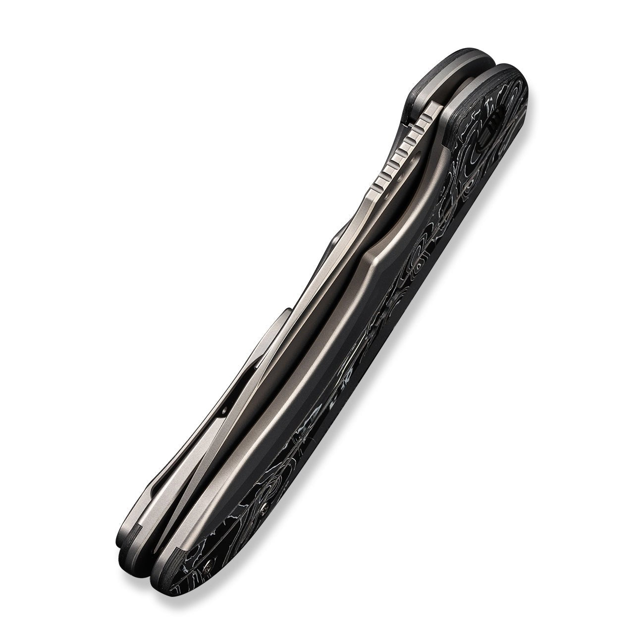 WEKNIFE Equivik CPM-20CV钢 钛+碳纤维柄 WE23020-1 2146