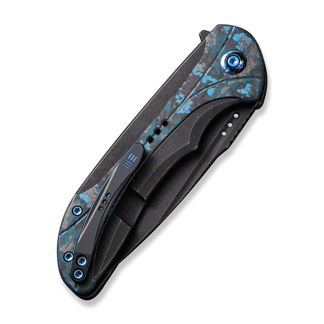 WEKNIFE Equivik CPM-20CV钢 钛+碳纤维柄 WE23020-4 2482