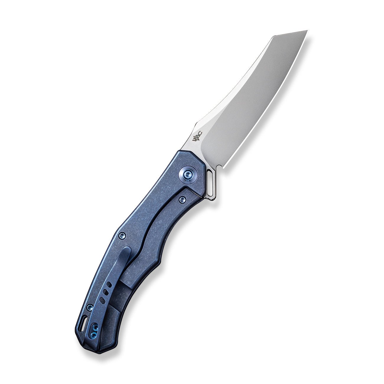 WEKNIFE RekkeR CPM-20CV钢 钛柄  WE22010G-4 蓝色 1935