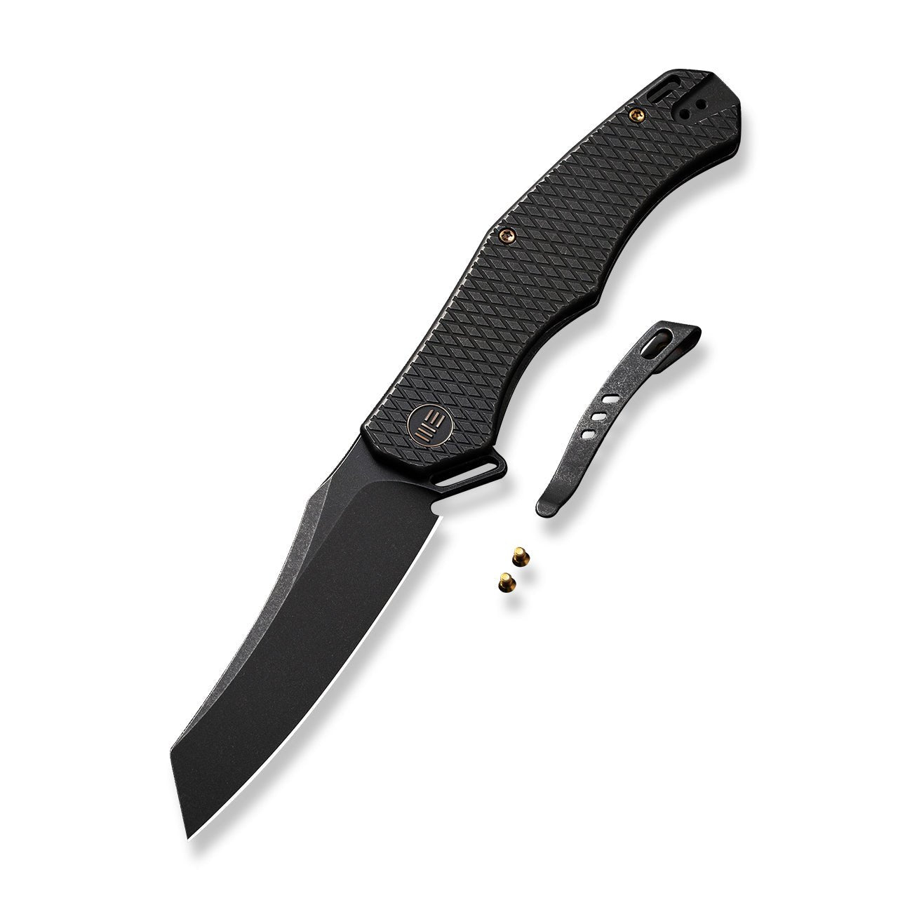 WEKNIFE RekkeR CPM-20CV钢 钛柄 WE22010G-1 黑色 1862