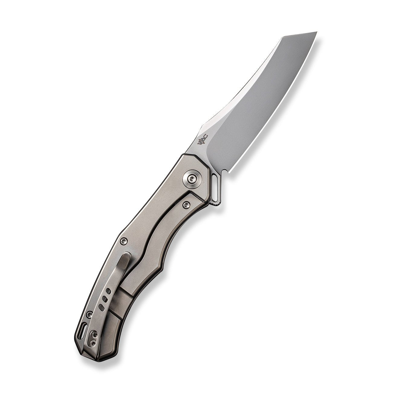 WEKNIFE RekkeR CPM-20CV钢 钛柄 WE22010G-2 灰色 2081