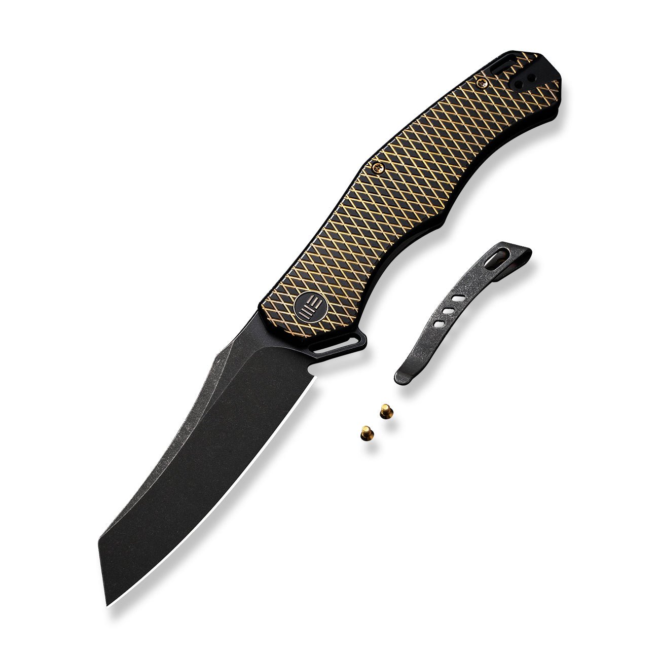 WEKNIFE RekkeR CPM-20CV钢 钛柄 WE22010G-3 黑色 1862