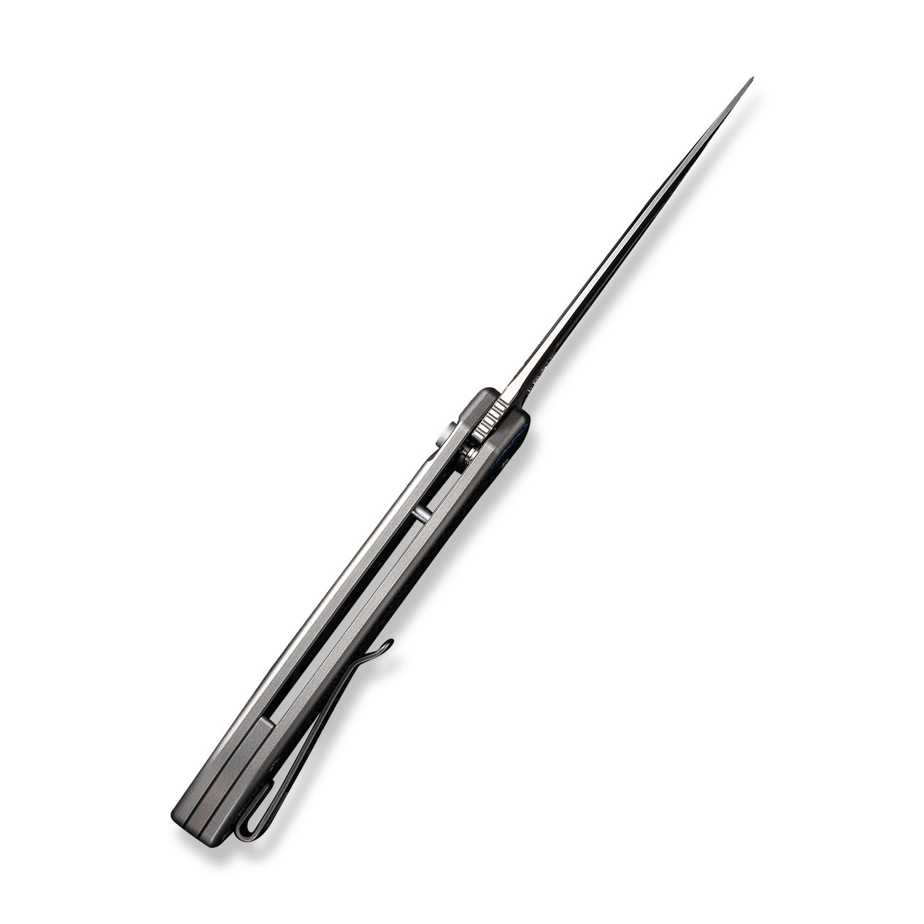 WEKNIFE Button Lock Kitefin CPM-20CV钢 钛柄 WE19002M-3 蓝色 2146 限量版