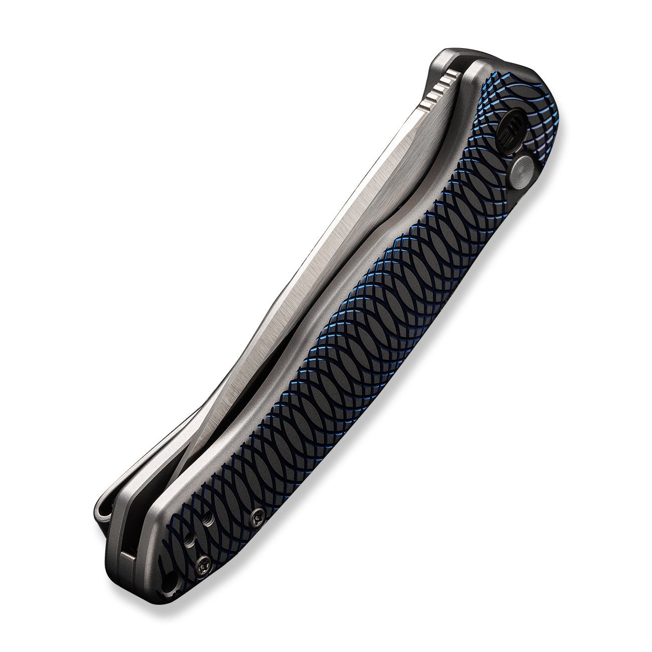 WEKNIFE Button Lock Kitefin CPM-20CV钢 钛柄 WE19002M-3 蓝色 2146 限量版