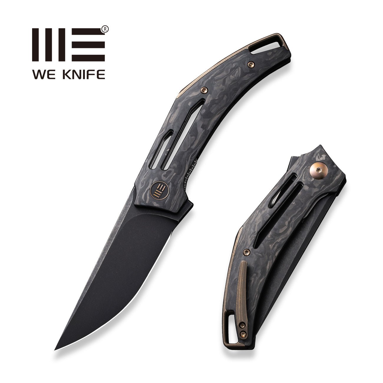 WEKNIFE Speedliner CPM-20CV钢 碳纤维柄 WE22045B-2 黑色 2446