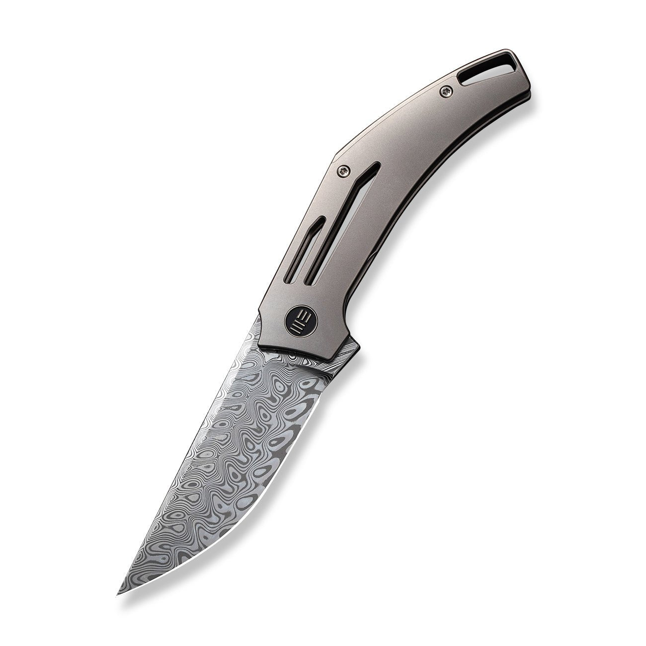 WEKNIFE Speedliner 大马士革钢 钛柄 WE22045C-DS1 灰色 5366