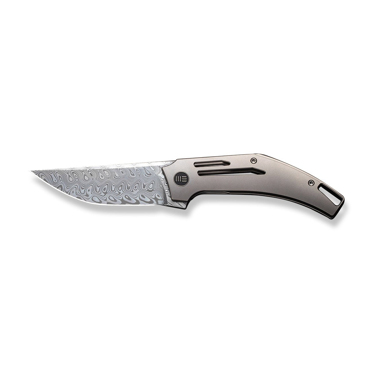 WEKNIFE Speedliner 大马士革钢 钛柄 WE22045C-DS1 灰色 5366