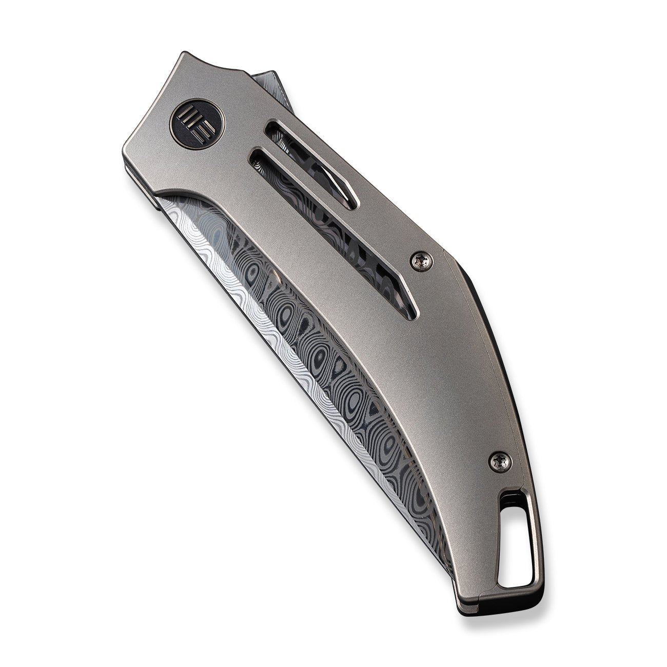 WEKNIFE Speedliner 大马士革钢 钛柄 WE22045C-DS1 灰色 5366