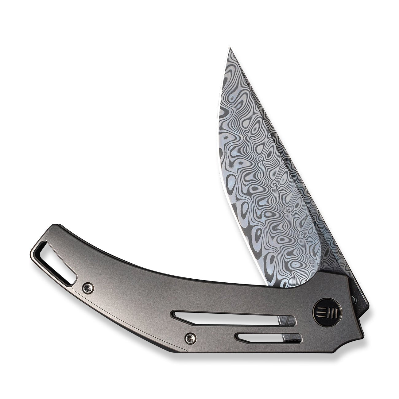 WEKNIFE Speedliner 大马士革钢 钛柄 WE22045C-DS1 灰色 5366