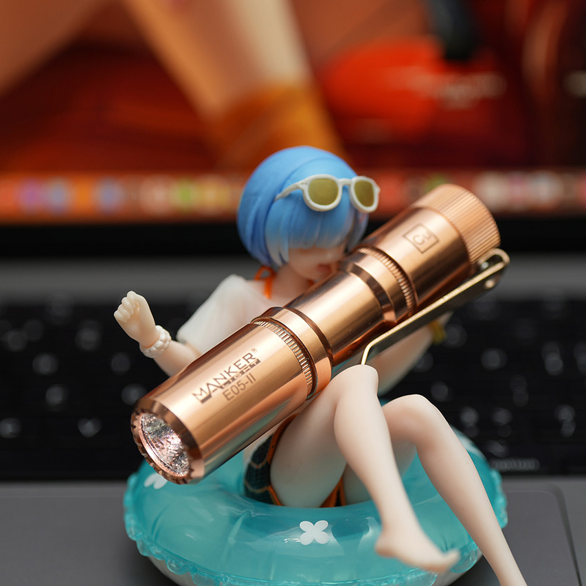 Manker 漫客手电 E05 II Cu 1300流明紫铜EDC手电筒
