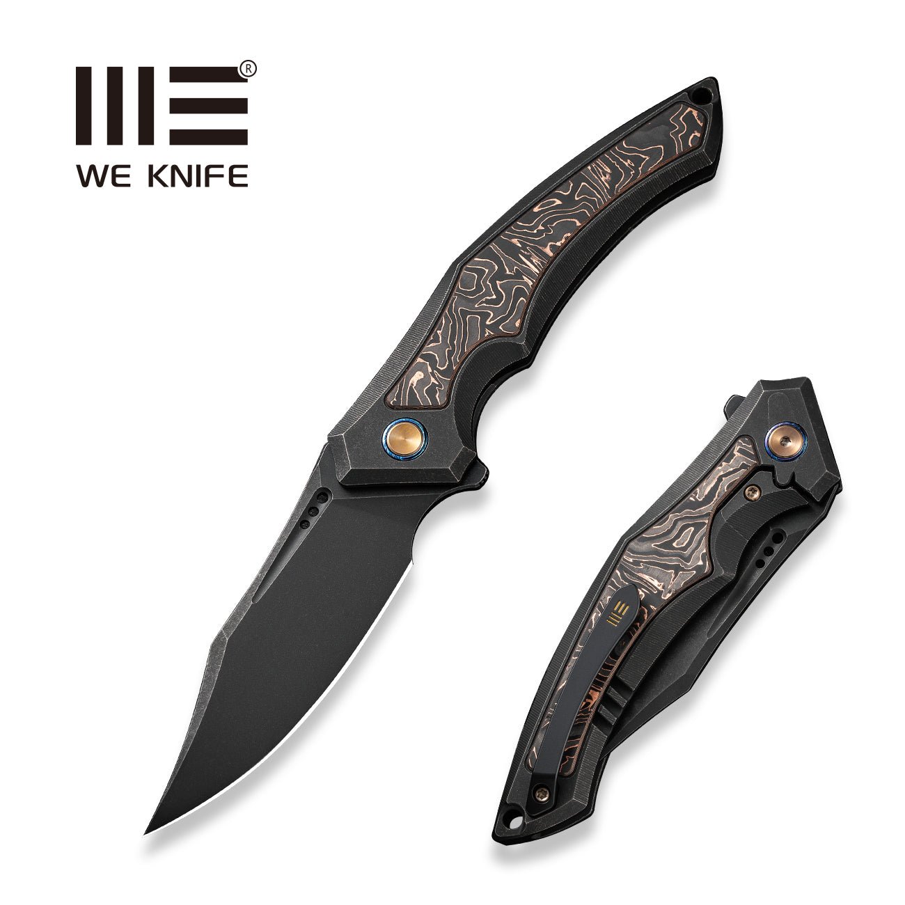 WEKNIFE Orpheus CPM-20CV钢 钛+碳纤维柄 WE23009-3 3285 限量版