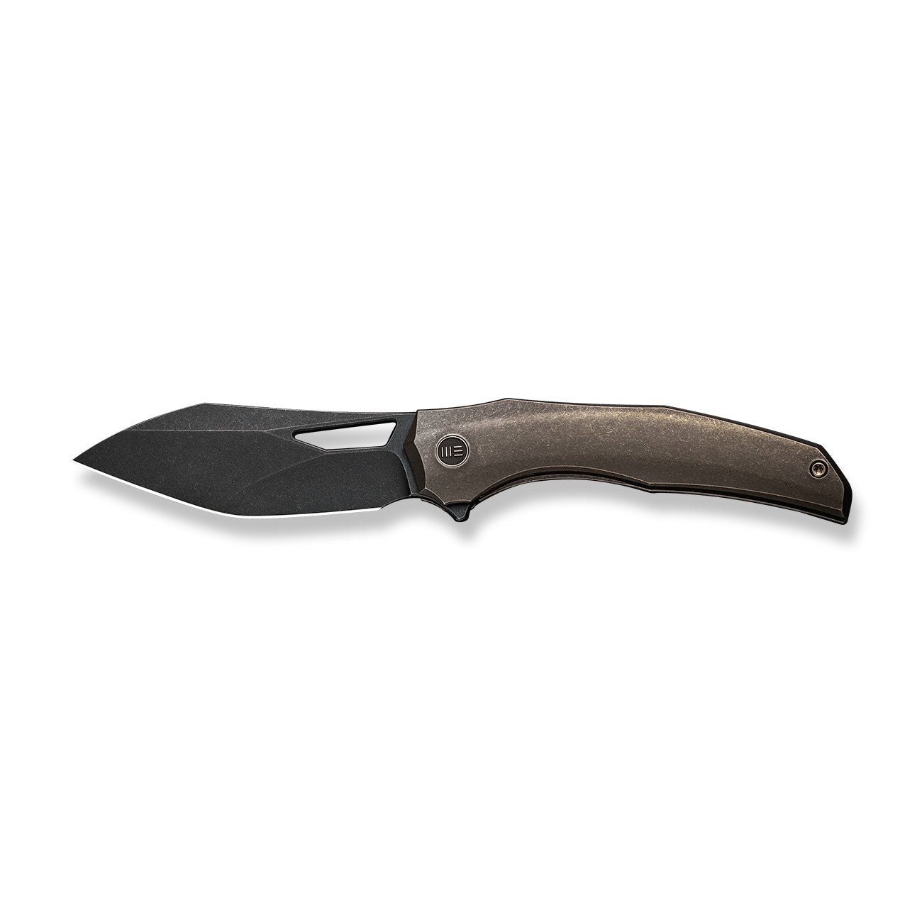 WEKNIFE Ignio CPM-20CV钢 钛柄 WE22042B-2 棕色 2482