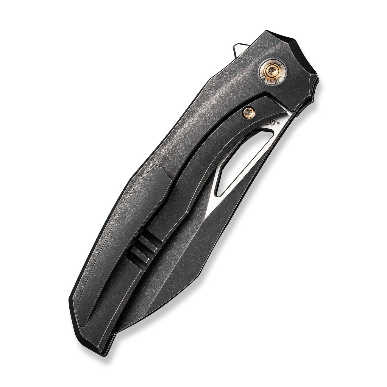 WEKNIFE Ignio CPM-20CV钢 钛柄 WE22042B-1 黑色 2482
