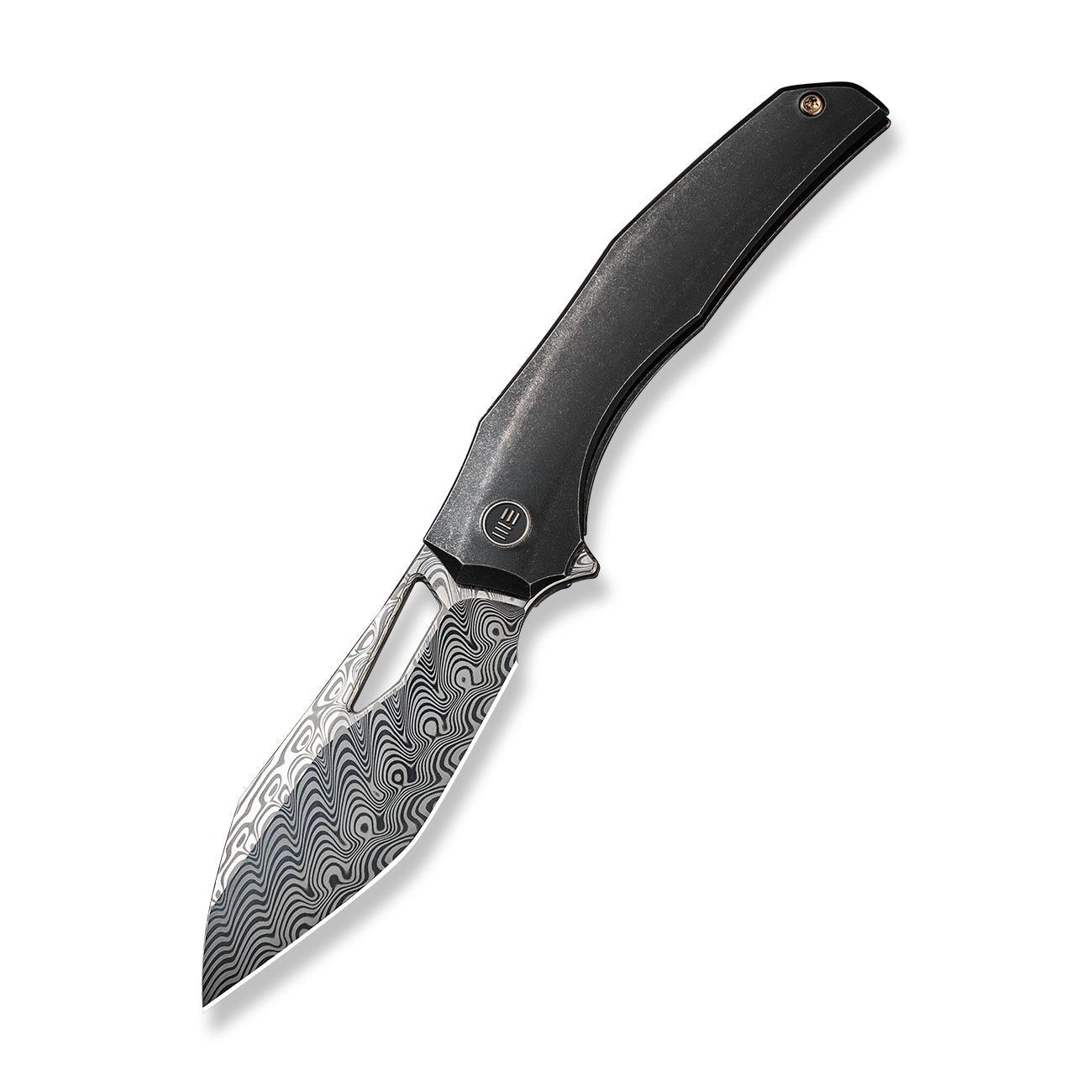 WEKNIFE Ignio 大马士革钢 钛柄 WE22042B-DS1 黑色 5282